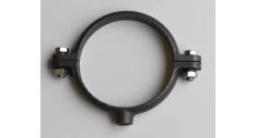 Black single pipe ring metric 401